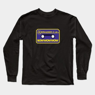 Annabella's Bow Wow Wow Cassette Logo OFFICIAL MERCH Long Sleeve T-Shirt